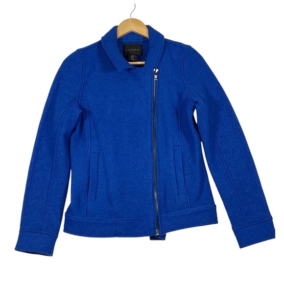Tamari Blue moto jacket size small women’s - Picture 12 of 12